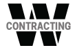 W Contracting Roofing logo